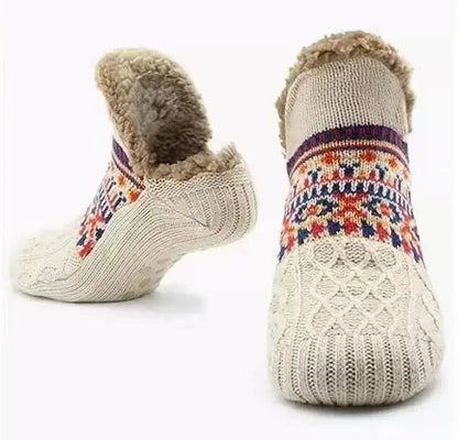 2026 New Home Slippers Socks Winter Thicken Velet Warm Floor Socks Women Men Snow Socks Sleep Carpet Socks Non-Slip Yoga Socks
